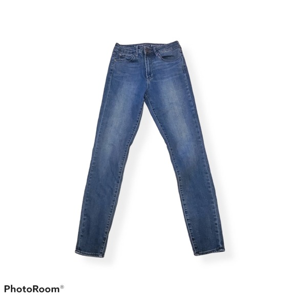 CABI women's jeans, button pockets, size 4,, wide leg - Picture 8 of 13